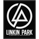 Linkin Park logo patch with white symbol and text on a black background