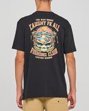 Mad Hueys Caught FK All Skull SS Tee Black