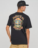 Mad Hueys Caught FK All Skull SS Tee Black