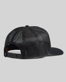 Mad Hueys Twill Trucker Cap Black