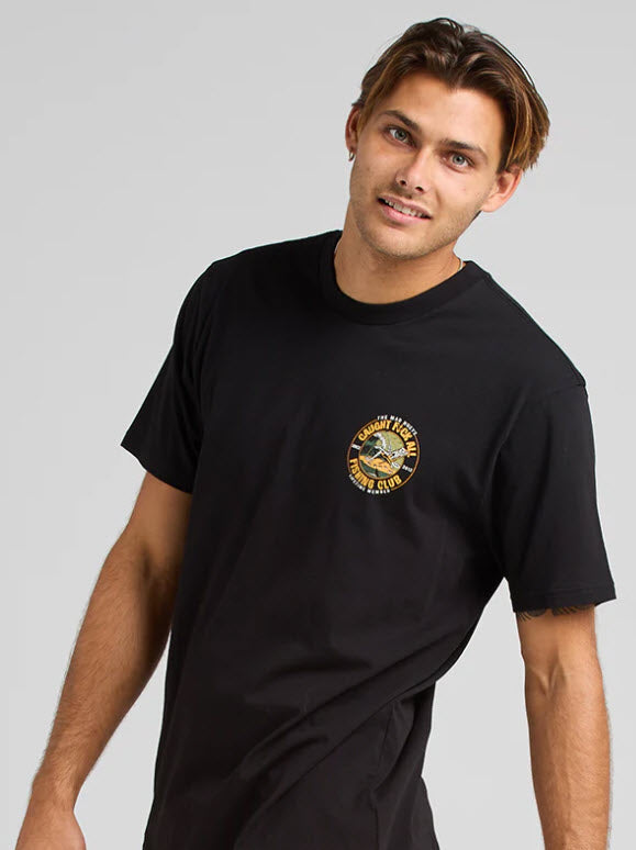 Mad Hueys Caught FK All T-Shirt Black