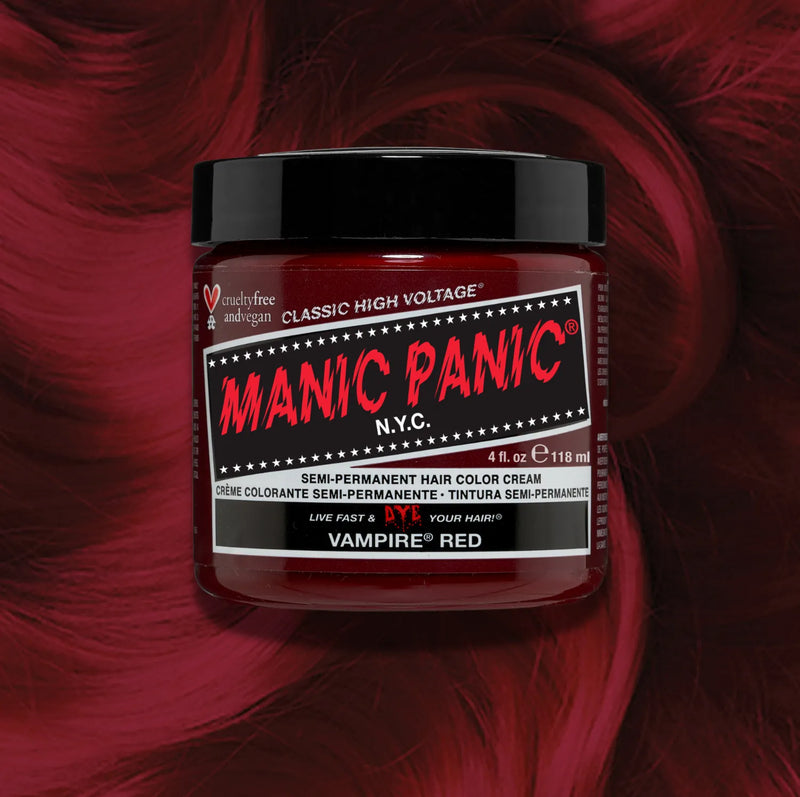 Manic Panic Semi-Perm Hair Color Classic Creme - Vampire Red