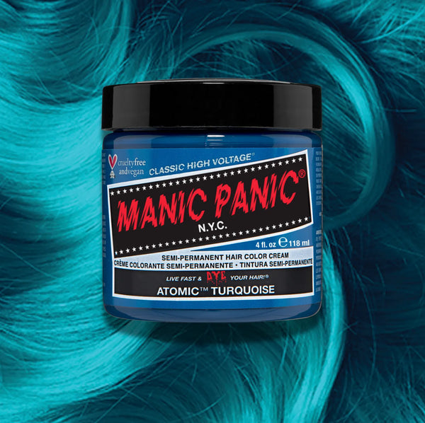 Manic Panic Semi-Perm Hair Color Classic Creme - Atomic Tourquoise
