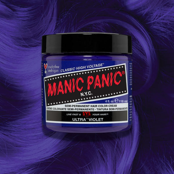 Manic Panic Semi-Perm Hair Color Classic Creme - Ultra Violet
