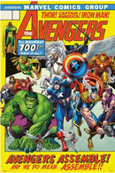 Marvel Avengers 100th Issue Poster