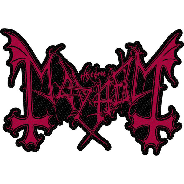 Mayhem Logo Cut Out Sew on Patch