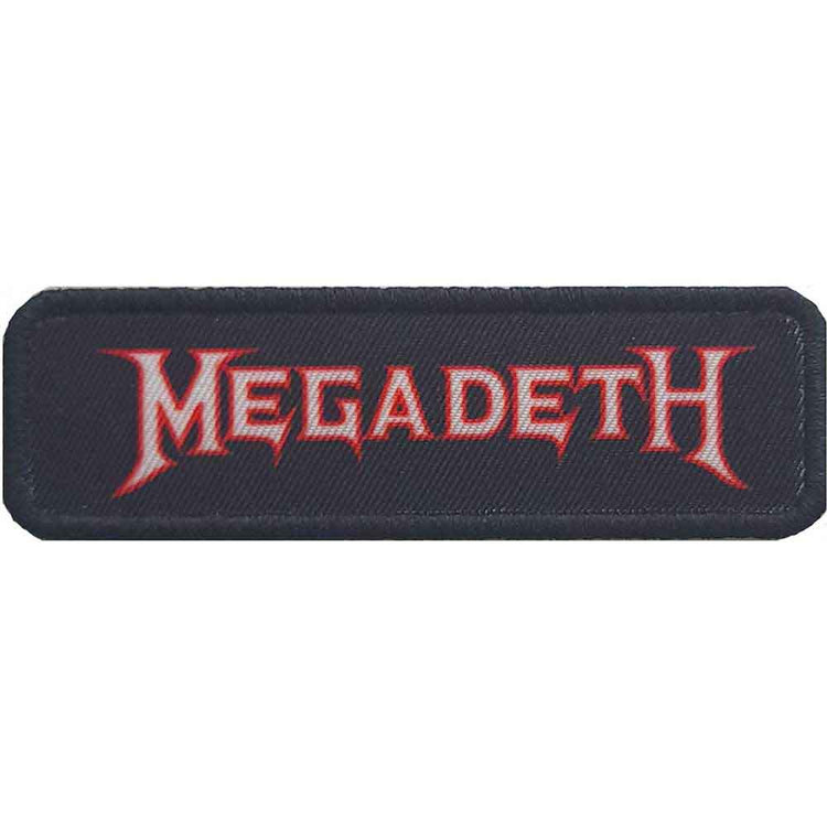 Megadeth Logo Outline Printed Patch