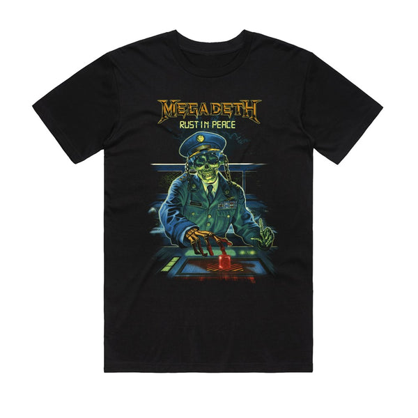 Megadeth Rust in Peace Button Unisex T-Shirt