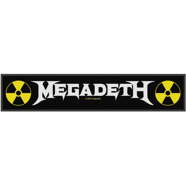 Megadeth Super Strip Logo Patch
