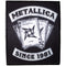 Metallica 30th Anniversary Playing Card Patch