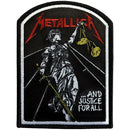 Metallica Justice Tomb Woven Patch