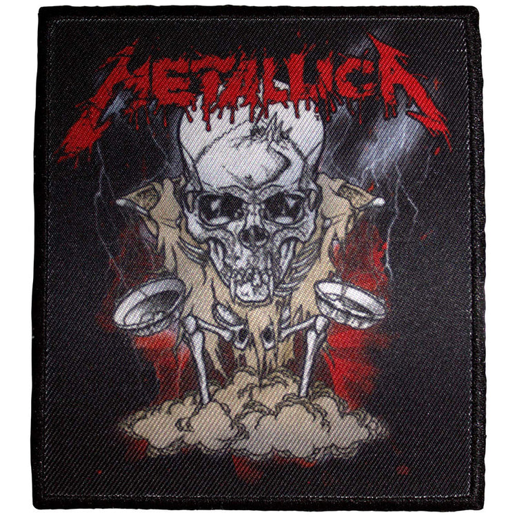 Metallica Skeleton Poster Standard Patch