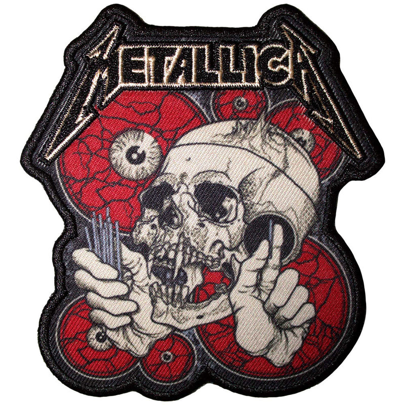 Metallica - The Shortest Straw Red Eyes Patch
