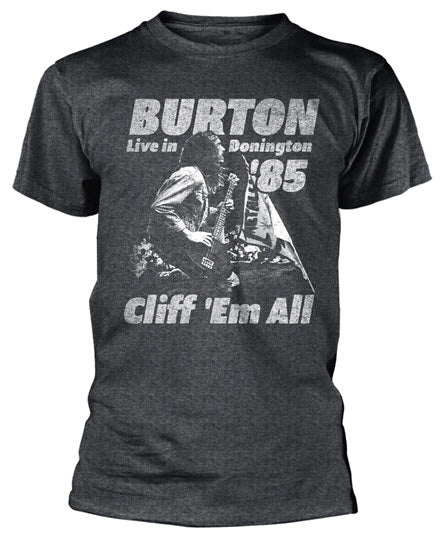 Metallica Cliff Burton Flag Retro Unisex T-Shirt