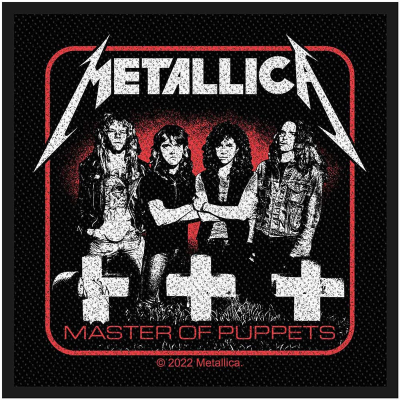 Metallica Master Of Puppets Band Patch