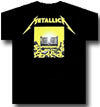 Metallica 72 Seasons Squared Cover Unisex T-Shirt Black Tour