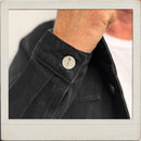 Metallica Denim Jacket  Pushead Skull - Black Tar