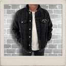 Metallica Denim Jacket  Pushead Skull - Black Tar