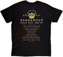 Michael Jackson Dangerous World Tour Unisex T-Shirt