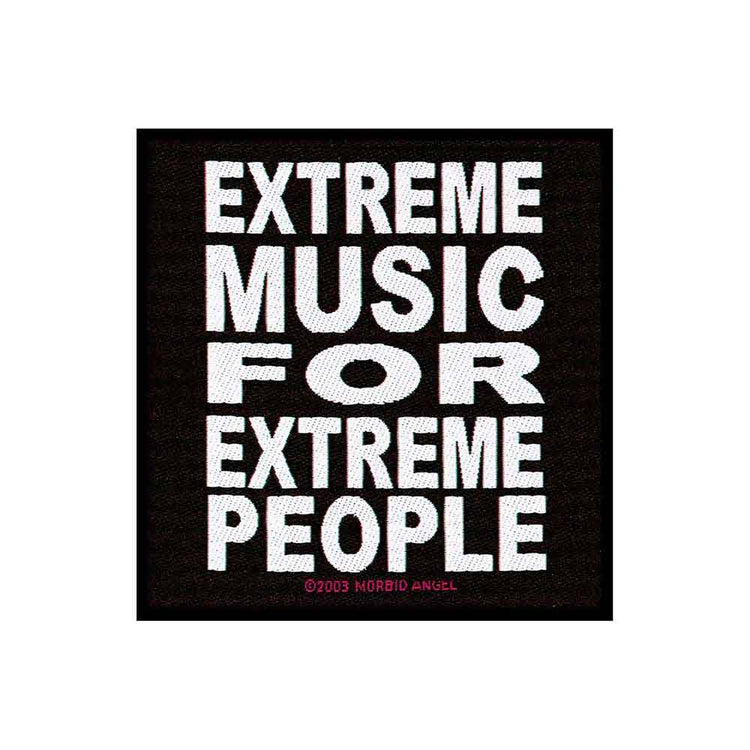 Morbid Angel Extreme Music Woven Patch