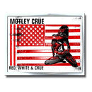 Motley Crue Red, White & Crue Pin Badge