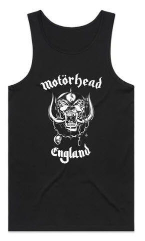 Motorhead - England Tank Black