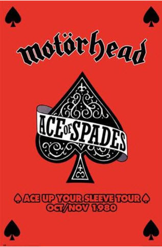 Motorhead Ace Up Your Sleeve Poster