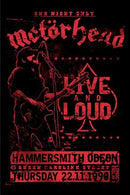 Motorhead Live and Loud Poster