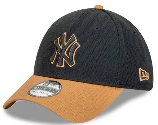 New Era - 3930 Dashmark Black Wheat 2tn New York Yankees Cap