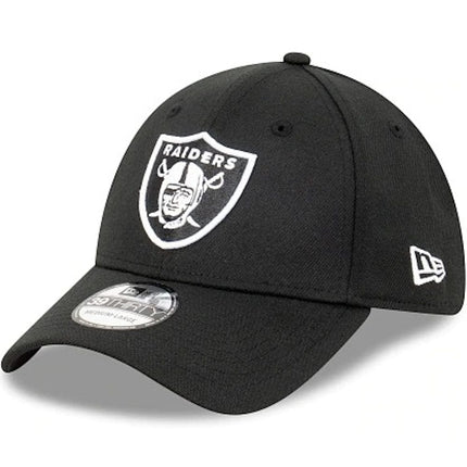 New Era 3930 NFL Raiders Cap Black