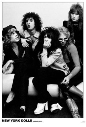 New York Dolls London 1973 Poster