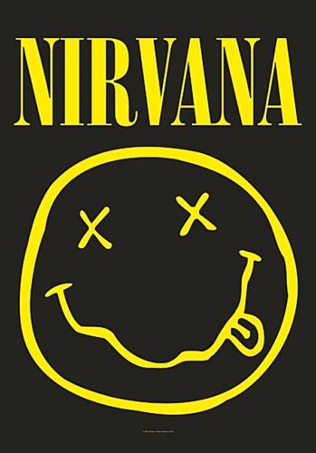 Nirvana Smiley Poster