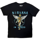 Nirvana In Utero Neon Blue Unisex Premium Carbon T-Shirt