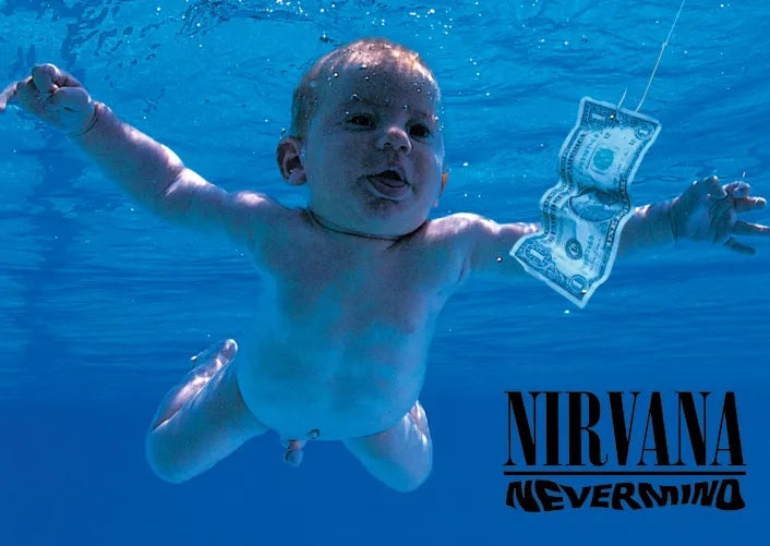 Nirvana Nevermind Album Cover A1 Poster