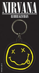 Nirvana Smily Rubber Keyring