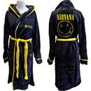 Nirvana Yellow Happy Face  Bathrobe Unisex