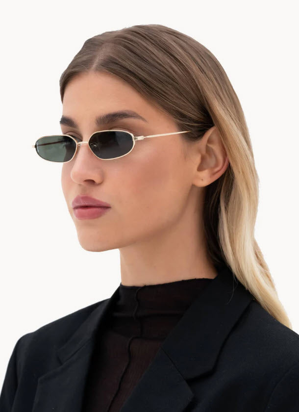 Otra Eyewear Drew Gold Green