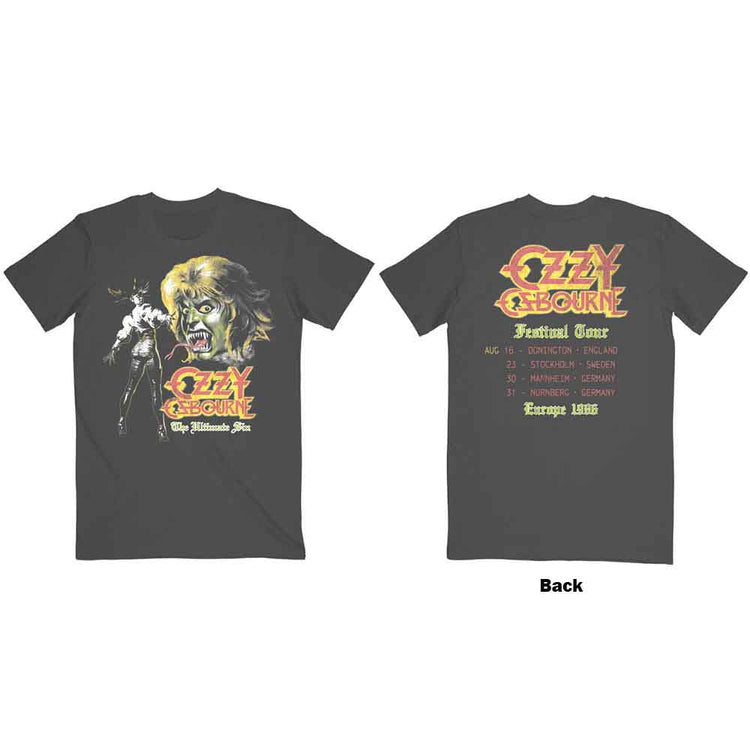 Ozzy Osbourne Ultimate Remix Unisex T-Shirt Charcoal Grey