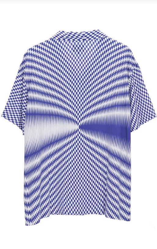 Stussy Psychedelic Check Shirt Blue