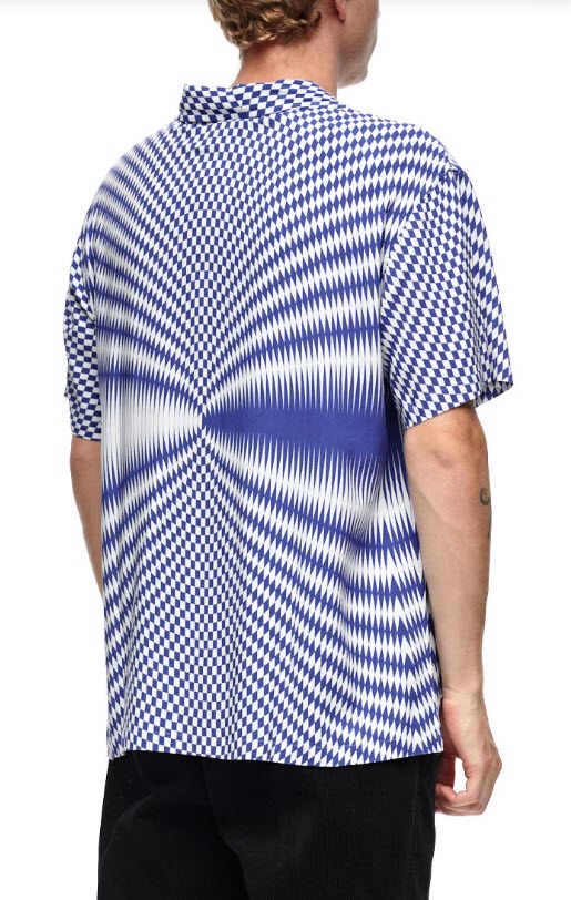 Stussy Psychedelic Check Shirt Blue