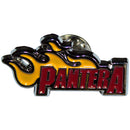 Pantera Flame Logo Pin Badge