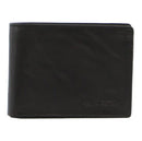 Pierre Cardin Black Leather Men's Bi-fold Wallet PC3614