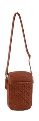 Pierre Cardin Cross Body Bag Tan PC3686