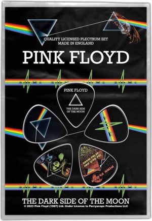 Pink Floyd Dark Side Of The Moon Guitar Picks Plectrums set of 5