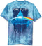 Pink Floyd Liquid Blue Prism Paint Unisex T-Shirt Tie Dye