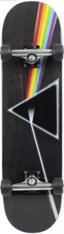 Pink Floyd Skateboard Deck Dark Side Of The Moon 8.25