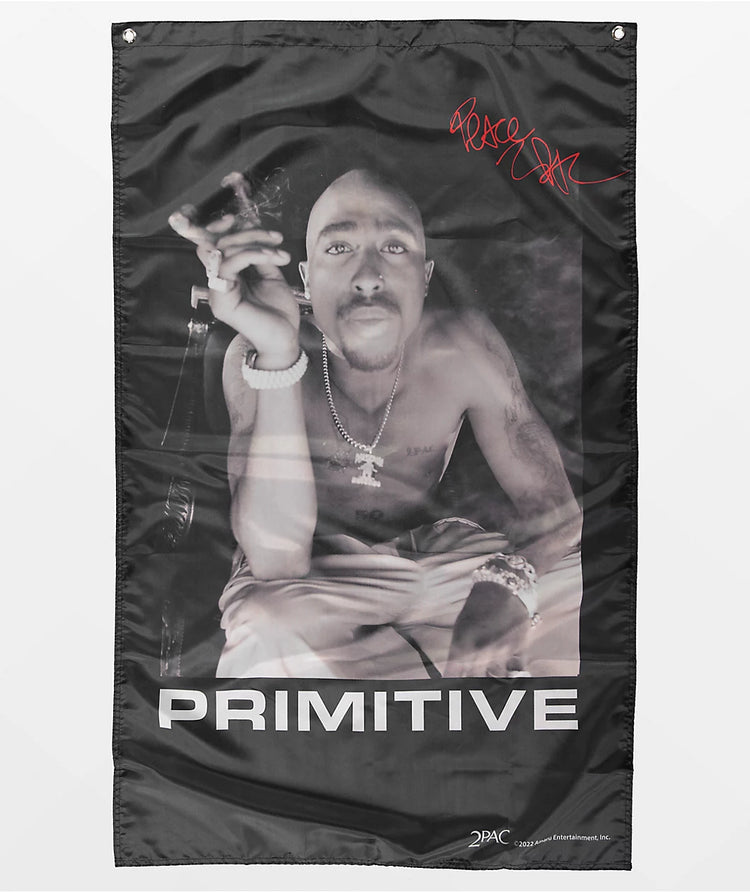 Primitive x Tupac Smoke Banner

