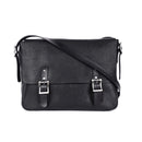 Rugged Hide Leather - Stanley Bag - Black
