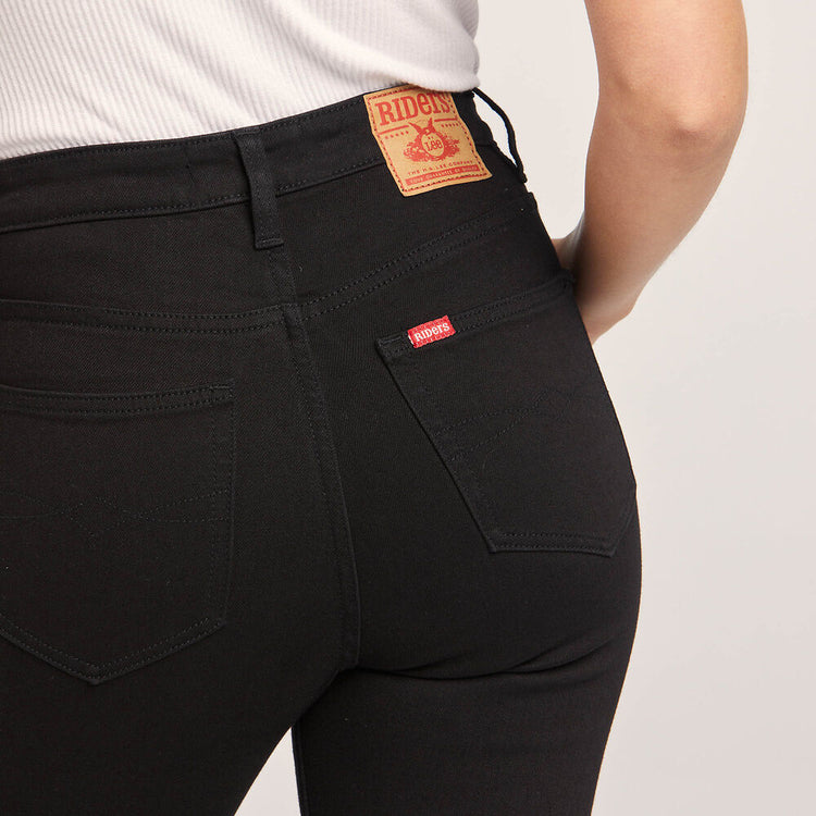 Riders by Lee Classic High Slim Soft Black