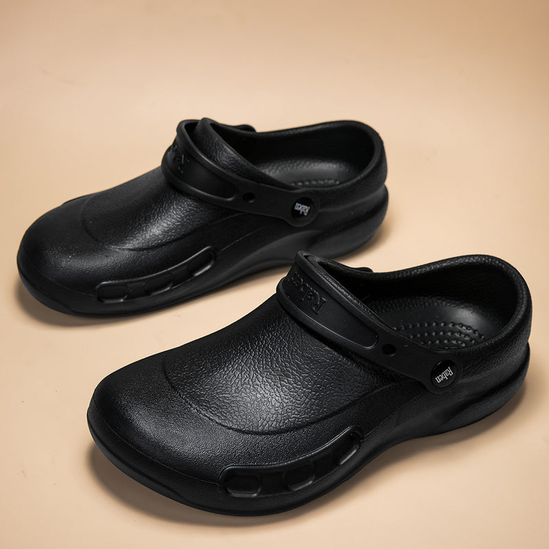 Raben KNS-194 Kitchen Clog Black